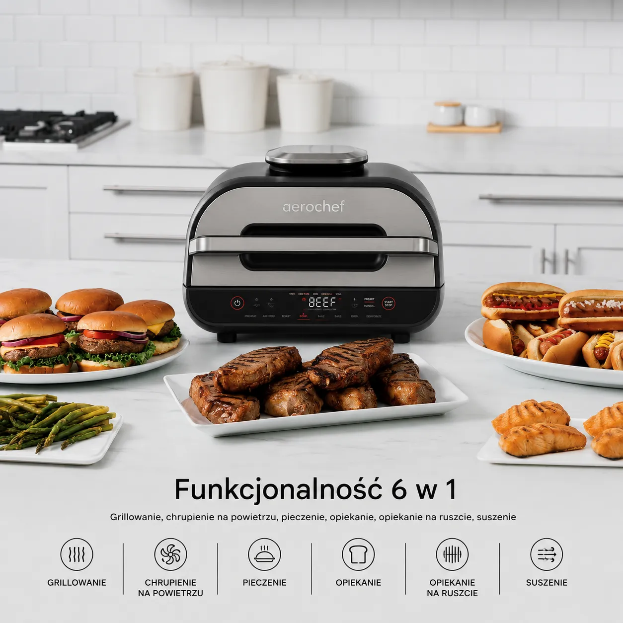 AeroChef do grillowania w domu